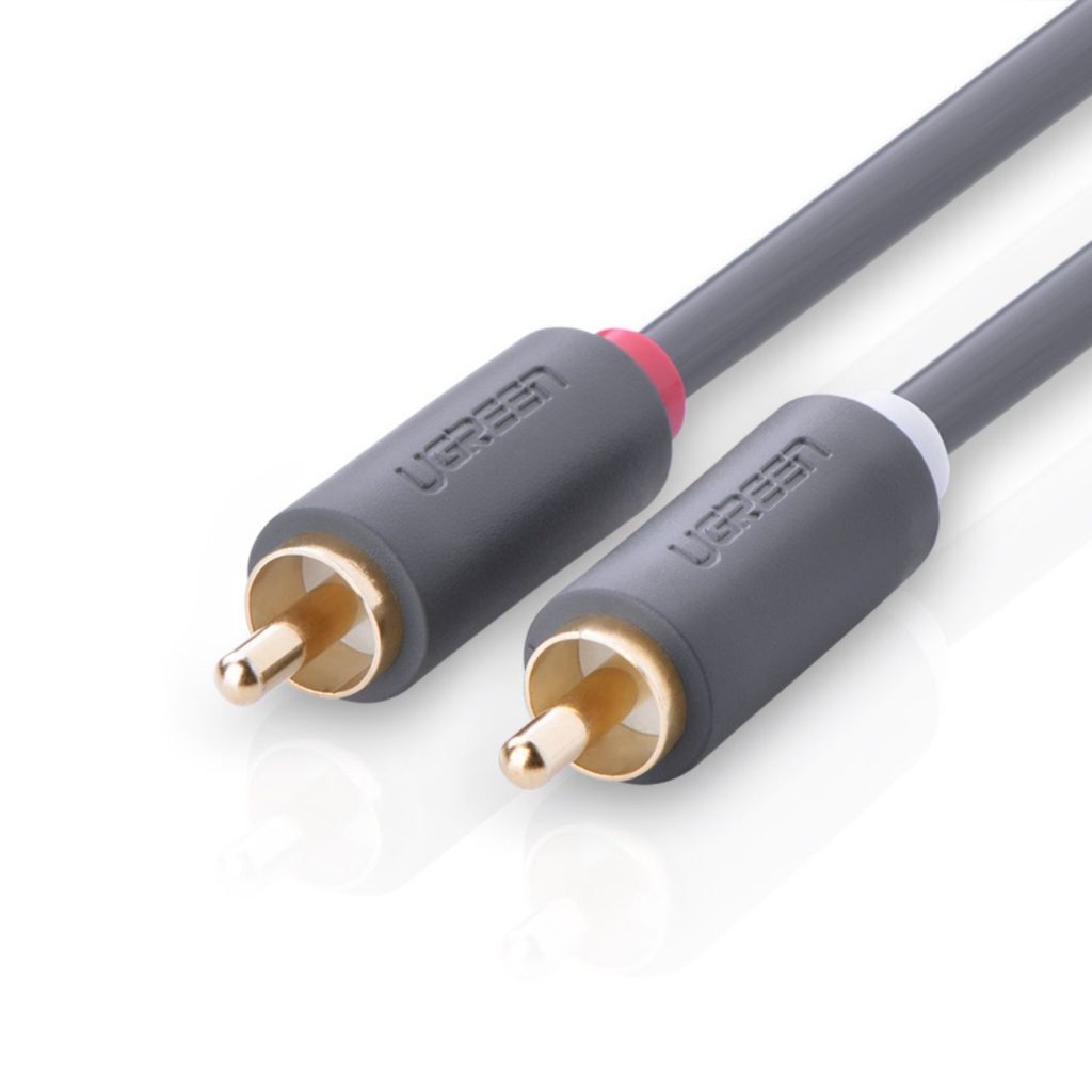 Cabo Áudio 2 RCA 2 RCA 3 Metros UGreen - Conectatec